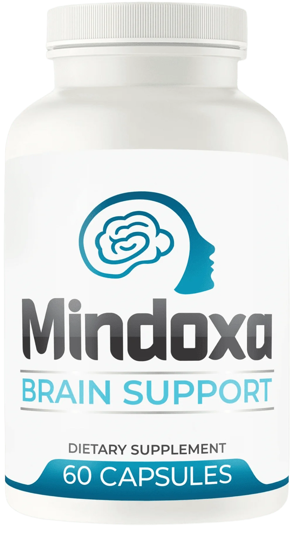 Mindoxa brain health supplement single bottle with 60 capsules of 6-mushroom blend